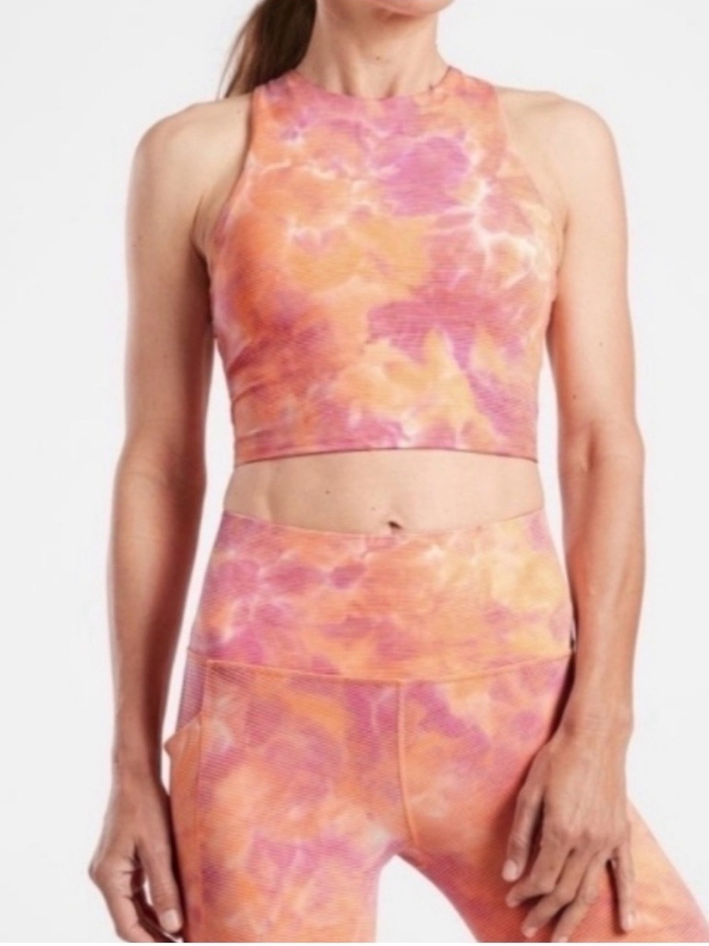 ATHLETA Conscious Crop Tie Dye M - Picture 12 of 12